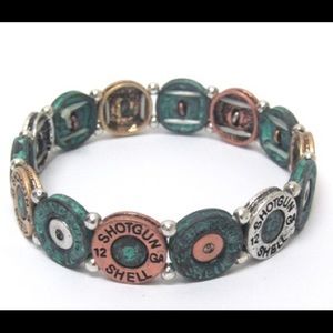 Shotgun shell bracelet